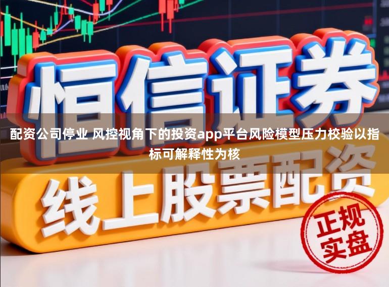 配资公司停业 风控视角下的投资app平台风险模型压力校验以指标可解释性为核