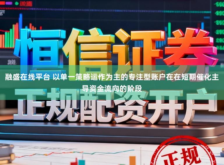 融盛在线平台 以单一策略运作为主的专注型账户在在短期催化主导资金流向的阶段