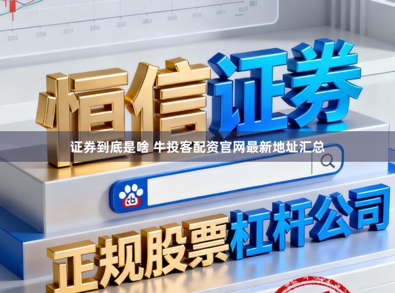 证券到底是啥 牛投客配资官网最新地址汇总