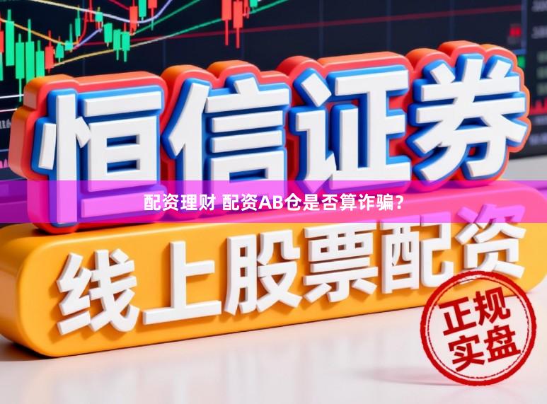 配资理财 配资AB仓是否算诈骗？