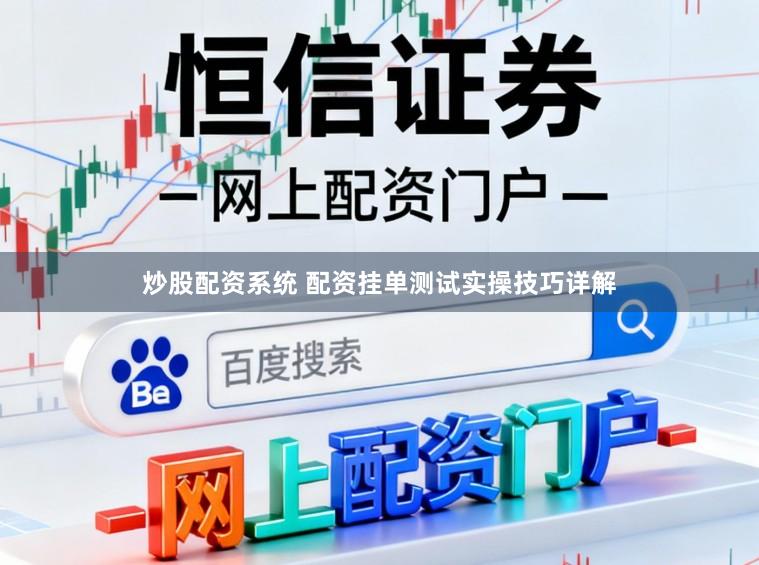 炒股配资系统 配资挂单测试实操技巧详解